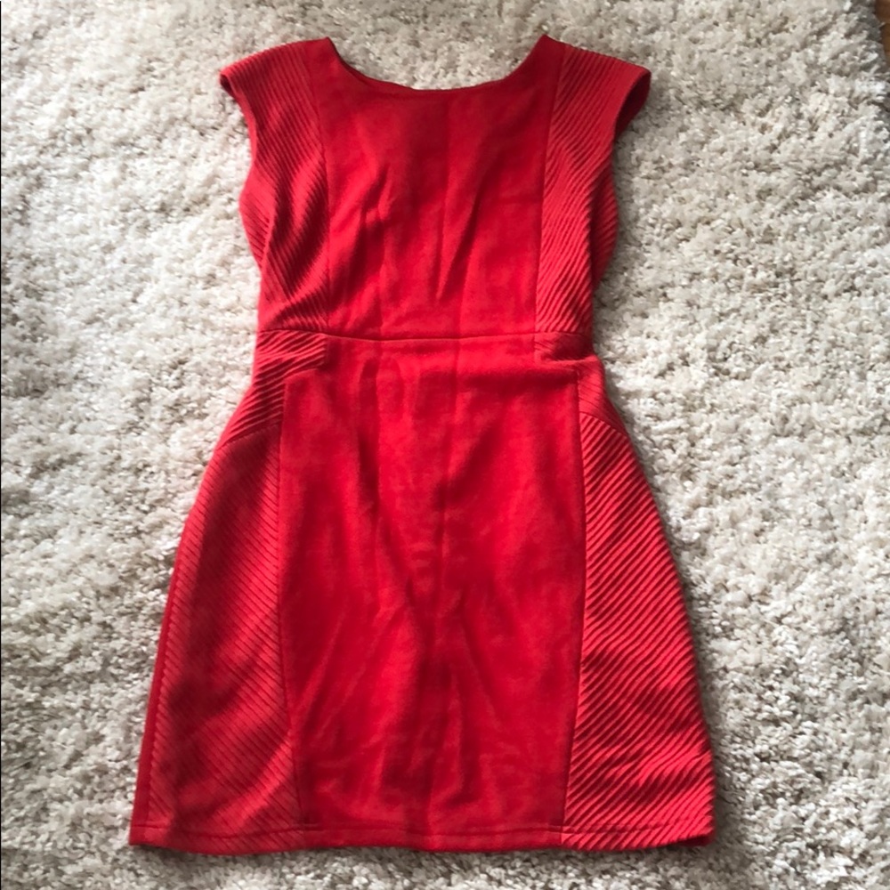 Red dress